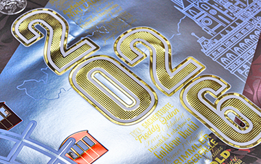 Настенный календарь KURZ на 2026 год: декорирование с «вау-эффектами»