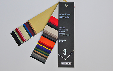 Ролевые тканевые переплетные материалы в новом каталоге №3