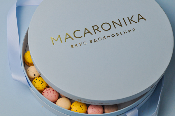 Проект «Ваш опыт. Поделиться»: премиальная упаковка для бренда Macaronika от «ТароПак»