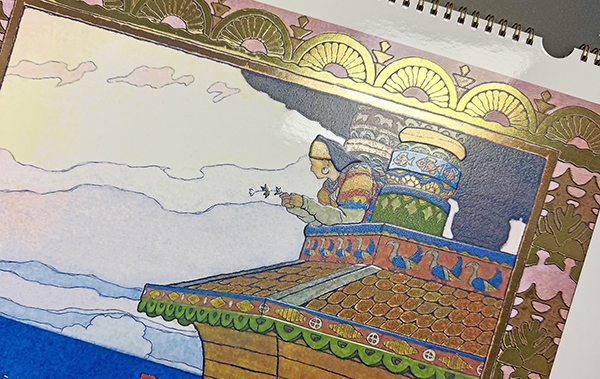 Розыгрыш календарей «Мир сказок Ивана Билибина» в Telegram-канале @DELOGUTENBERGA